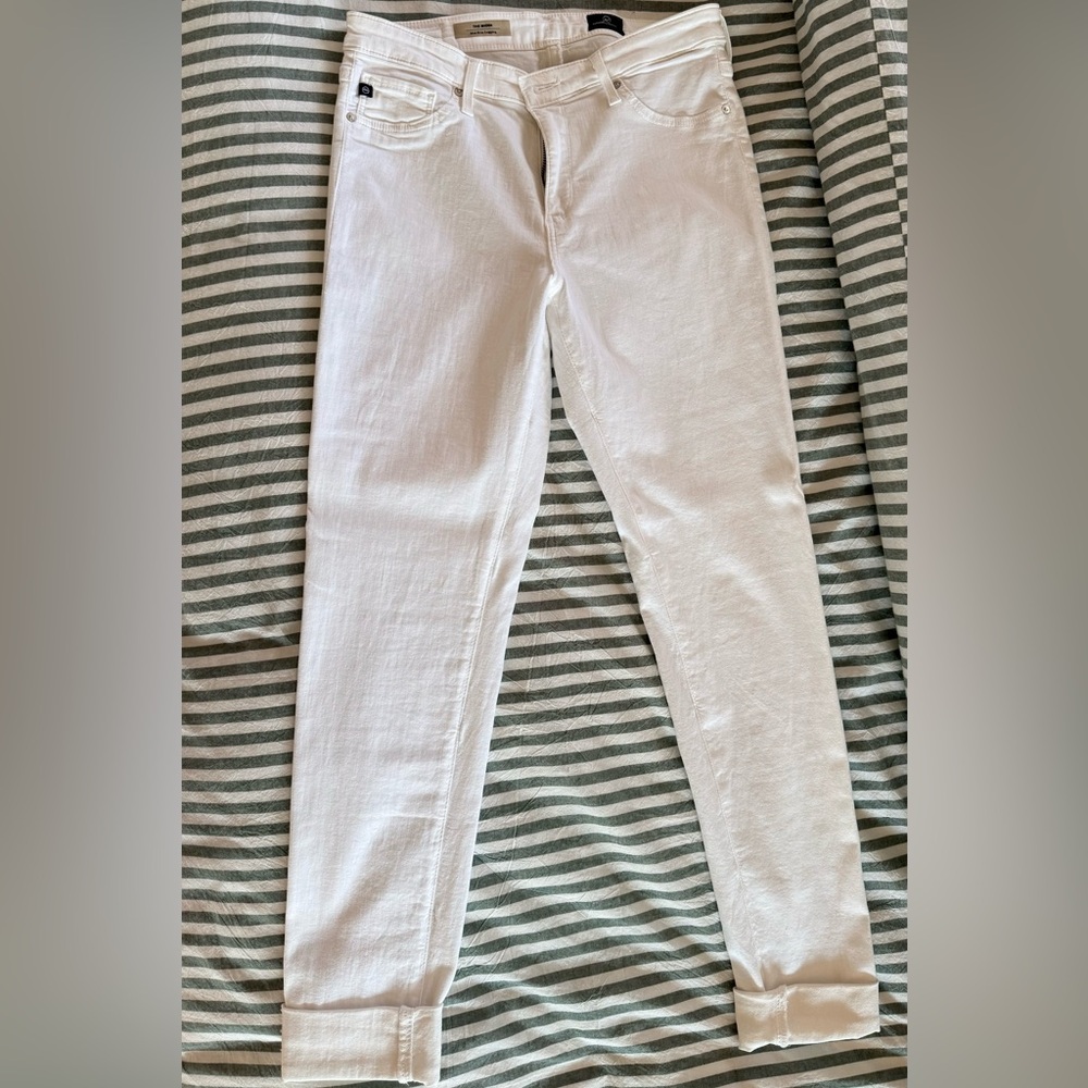 AG Adriano Goldschmied White Women's Jeans